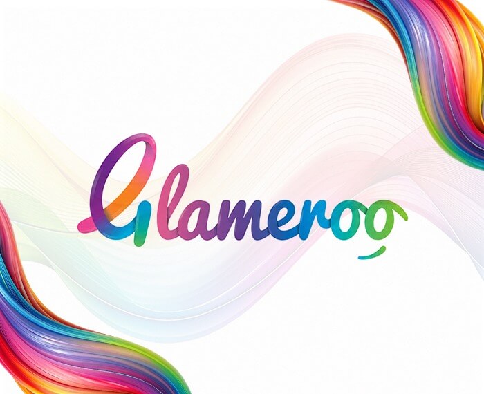 logo design and digital marketing for Glameroo