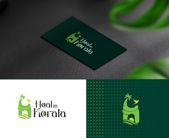 Logo and Website Development for Heal in Kerala