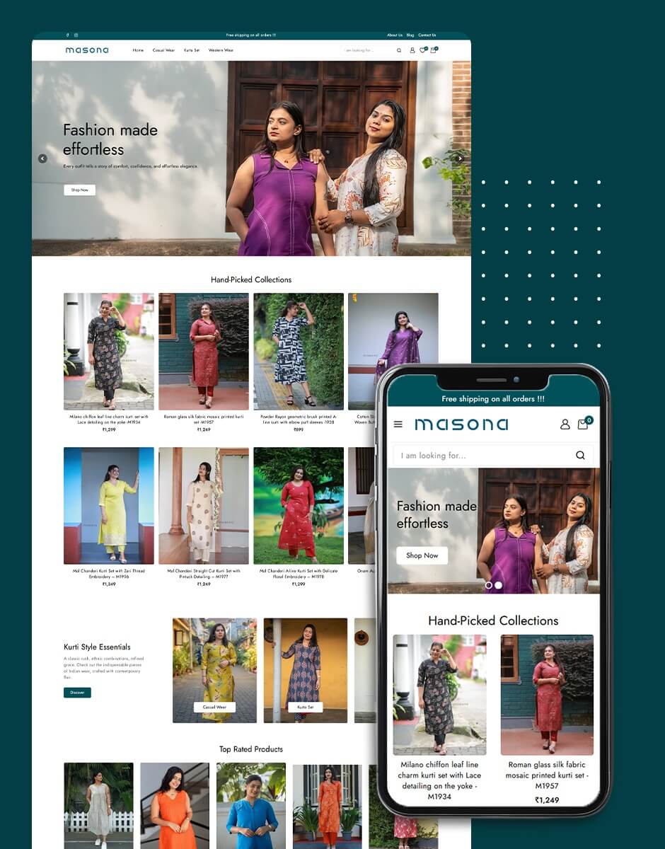 Masona - web design